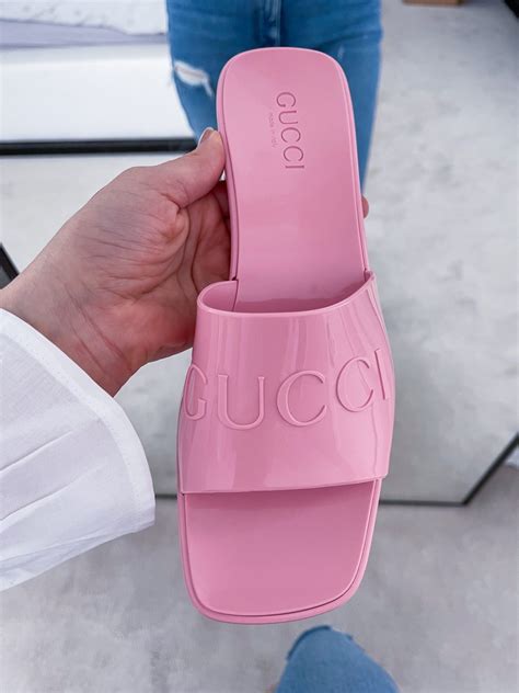 yg gucci jelly sandalls|Gucci Sandals for Women .